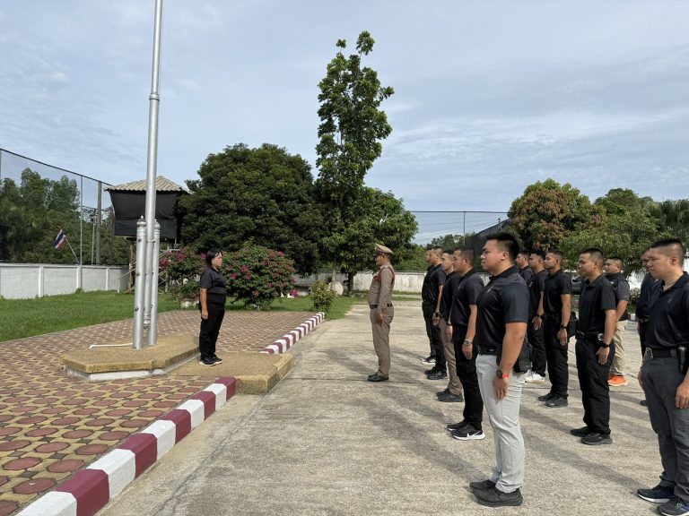 เรียกเเถวข้าราชการตำรวจฝ่ายอำนวยการ และชุด ตชส.